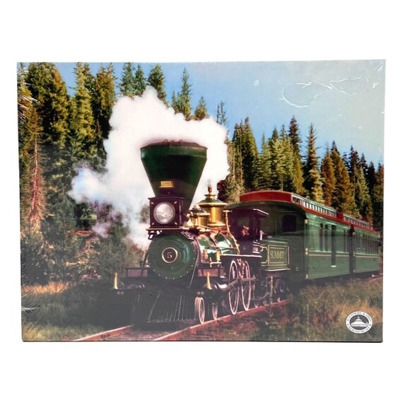 Springbok 500 Piece Jigsaw Puzzle B&O Railroad Museum Summit 5 Train Scene NEW - Picture 1 of 11